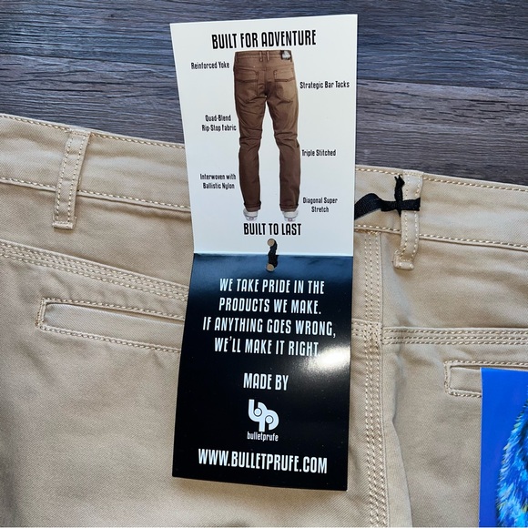 Bulletprufe Denim Adventure Khaki - Picture 4 of 6